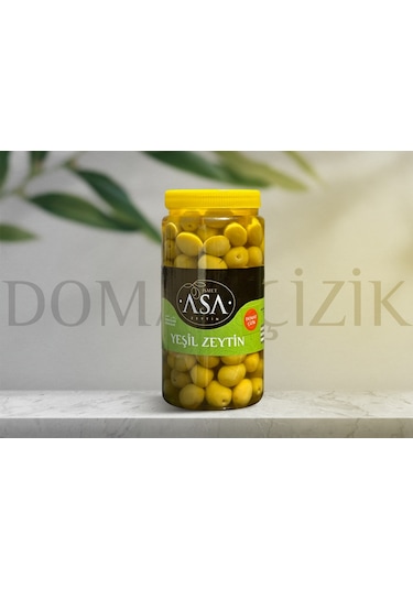 Asa Domat Çizik Yeşil Zeytin 1 KG