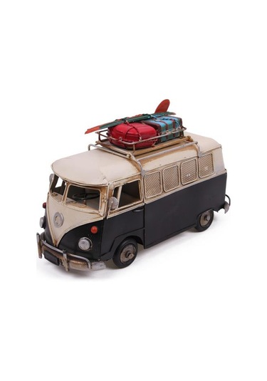 Himarry Dekoratif Metal Minibüs Çerçeveli Ve Kumbaralı Knm-1210e-3394s