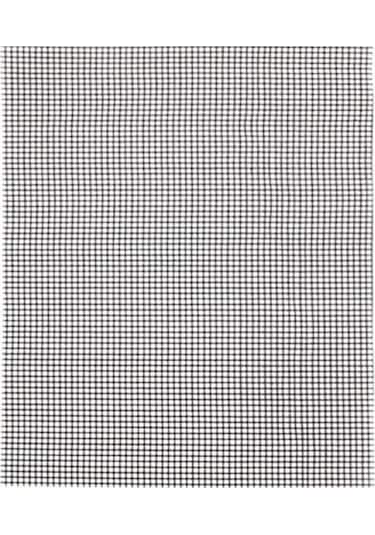 Pazly Fiberglas Yapışmaz Izgara Matı Rc44 Siyah 40x33cm 1 Adet Siyah