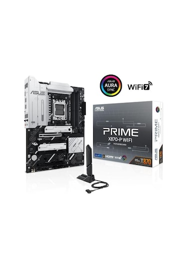 Asus Prime X870-P Wi-Fi AMD X870 8000 MHz DDR5 AM5 ATX Anakart
