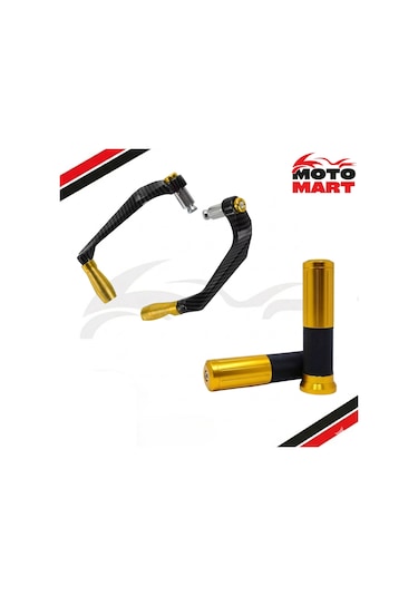 Bajaj Pulsar Rs 200 Elcik Ve Manet Koruma Set-sarı-ma24644