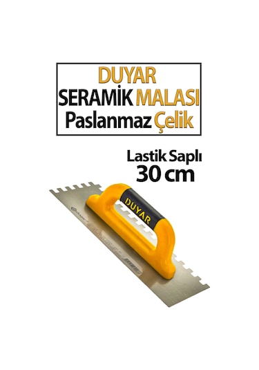 Seramik Malası Çelik Ergonomik 30 Cm