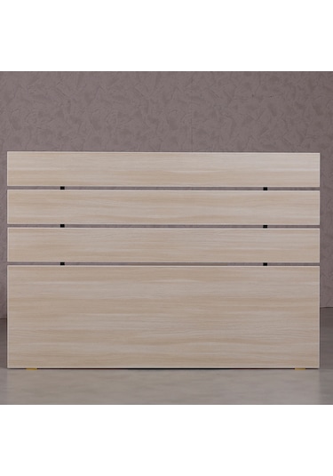 Pasifichome Huga Çift Kişilik Yatak Başlık Meşe 140Lk / 140Lk Baza Başlık