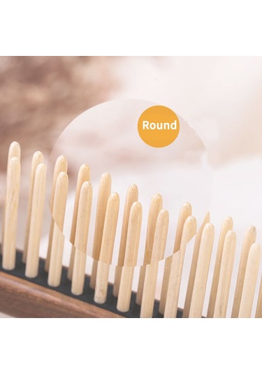 Xurunkeji Doğal Sandal Ağacı Saç Tarağı El Yapımı Ahşap Tarak Saç Açıcı Geniş Dişli Tarak Yeni Tasarım