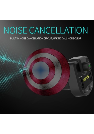 Sones Bluetooth Fm Verici Kablosuz Araç İçi Radyo Adaptörü Müzik Çalar Eller Serbest Arama A Çift Usb Şarj FM Transmitter 53047273