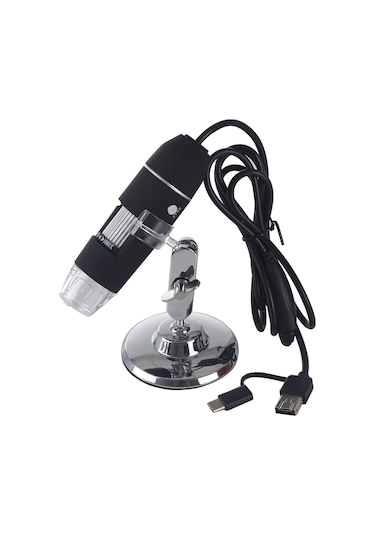 3in1micro Type-c Usb Bağlantılı1600x 8leddijitalmicroscobe Al4078