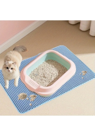 Fochsia Bal Kabağı Desenli Khaki M Büyük Kedi Kumu Kabı: Kaymaz, Sızdırmaz, Kolay Temizlenir