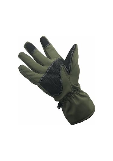 Softshell Cay250 Motosiklet  Eldiveni Yeşil
