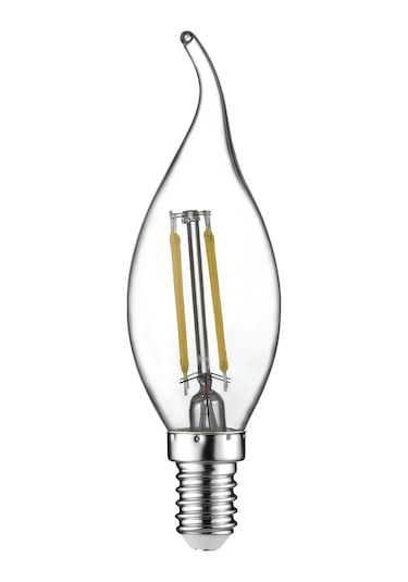 Horoz Flame-6w Beyaz Kıvrık Filament Led Ampul E14 Diğer