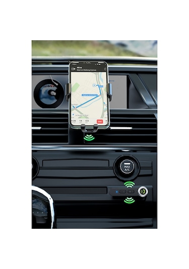 İvoomi Hoco E58 Magic Tak Çalıştır Aux To Bluetooth Dönüştürücü
