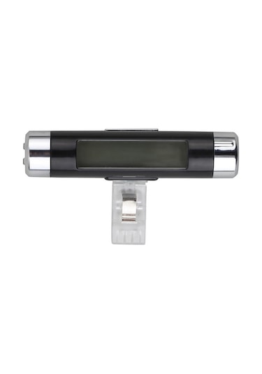 Tongxida Klipsli Dijital Lcd Saat Ve Termometre, Araba İçin Kullanım