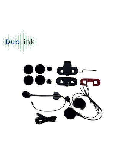 X12 VB İnterkom Bluetooth 2-3 Kişi Grup Motosiklet Kask Kulaklık Müzik Paylaşım Intercom Sesli Yanıt
