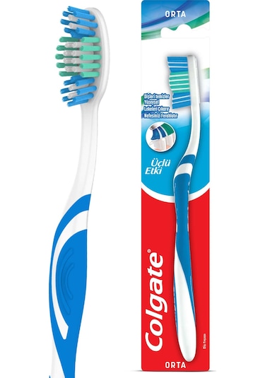 Colgate Üçlü Etki Diş Fırçası Medium