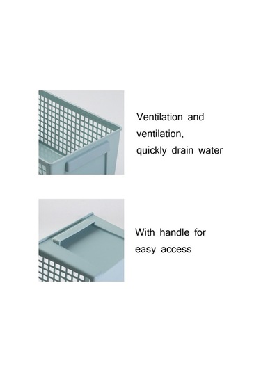 Tongxida Masaüstü Atıştırmalıklar Ve Aksesuarlar Saklama Sepeti, Dikdörtgen Plastik, Küçük Beyaz Diğer