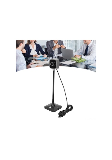 Padalink 1080p Usb Kamera, Otomatik Odak, Mikrofonlu, 360 Derece Açı Ayarlı, Plug & Play, Ders, Konferans, Canlı Yayın İçin