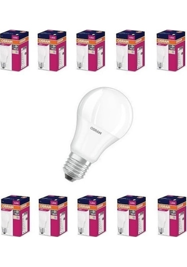 Osram Led Ampul 8,5 Watt E27 Duy 806 Lümen-10 Adet