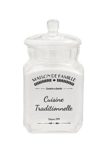 Mia CAM0360 Cam Saklama Kabı Kapaklı 17 CM Çok Renkli