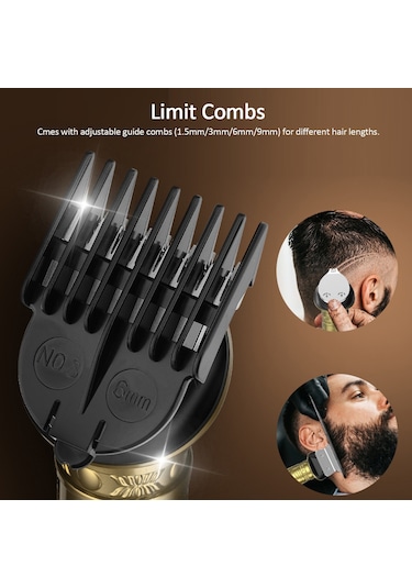 Hallow 6 in 1 Elektrikli Saç Sakal Tıraş Makinesi Seti