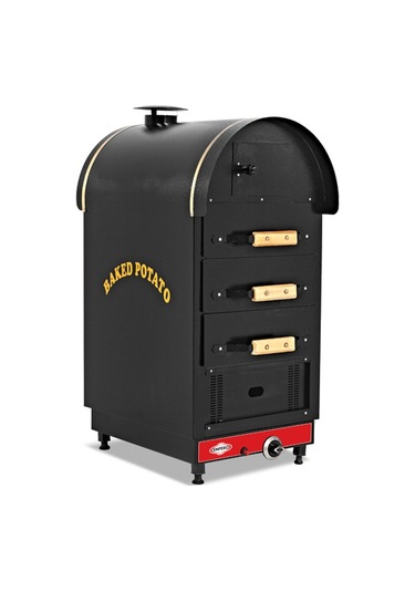 Empero Emp.kfg.030 Kumpir Fırını - Gazlı - 3 Çekmeceli - Lpgli