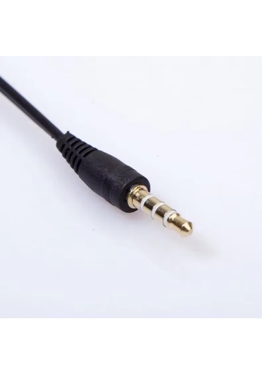 3.5 Mm Stereo Kulaklık 3 Çizgili + Hoparlör Çoklayıcı Kablo
