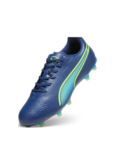 Puma 10757002 King Match Fg/ag Erkek Krampon Mavi
