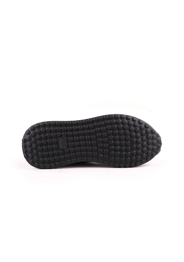 Libero 5144 Siyah Hakiki Deri Erkek Günlük Casual Deri Sneaker Siyah