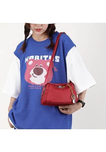 Koyu Mavi Yogodlns Naylon Omuz Kadın Çantası Su Geçirmez Büyük Kapasiteli Crossbody Çanta Rahat Askılı Çanta Alışveriş Çanta Koyu Mavi