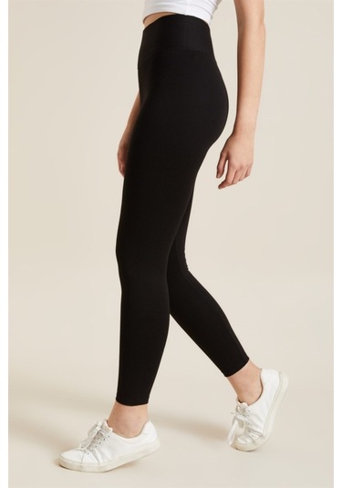 Bonbonetti Chocolate Baby&Kids Kadın Siyah Yüksek Bel Çelik Örme Tayt [3848]Siyahs Siyah