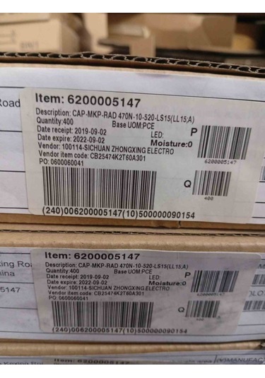 Cb25474k2t60a301 470nf 520vdc 15mm Trimer Kondansatör 3 Adet