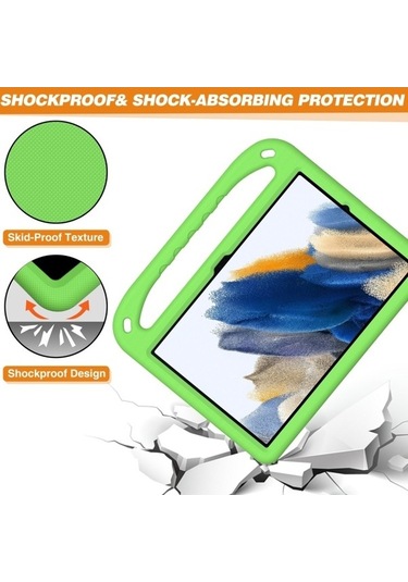 Didadodo Samsung Uyumlu Galaxy Tab A9+ Tutuculu Eva Darbeye Dayanıklı Tablet Kılıfı, Küçükboyutlu Kılıf