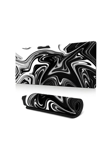Cbtx 400 900 3mm Soyut Desen Büyük Mouse Pad Kaymaz Kauçuk Masaüstü Mat - Pattern-30