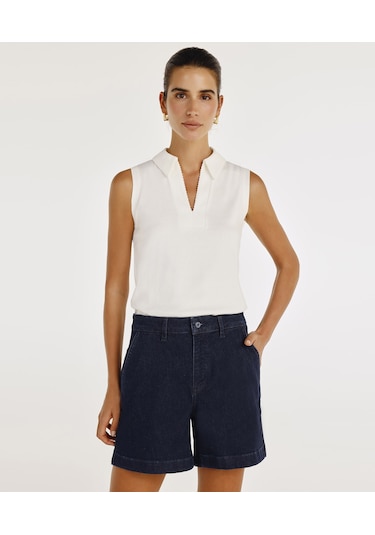 Yargıcı Çan Form Denim Bermuda 25ykbr8017p 484 Lacivert