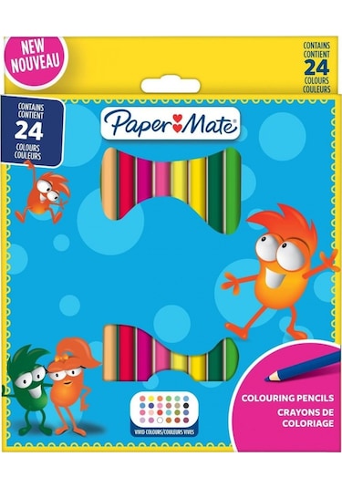 Papermate 24'lü Kuru Boya Kalemi / 2166489