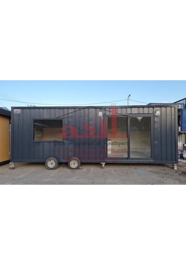 21 M² 1+1 Dış Dkp Sac,iç Betopan, Römorklu Konteyner