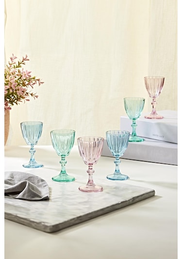 Sophia 6'lı Kahve Yanı Kadeh Seti 55 Ml 001