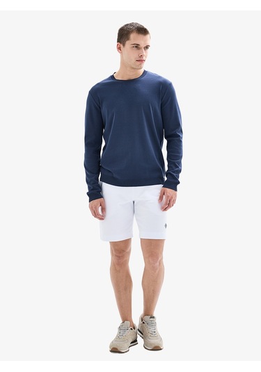 Erkek Sweatshirt 40924 - Lacivert Lacivert