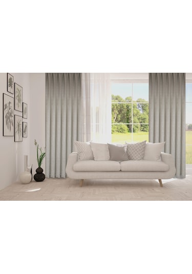 Premier Home Fon Perde 140x260 Gri