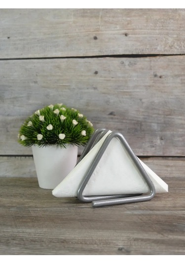 İlwi Mutfak İçin Metal Masa Peçeteliği 370706644 Gri