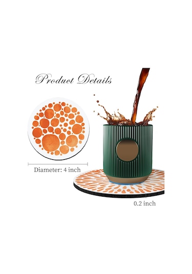 Sones Isı Yalıtımlı Bardak Altlıkları Haşlanmaya Karşı Yüksek Sıcaklığa Dayanıklı Masa Örtüsü, Stil: F Diğer