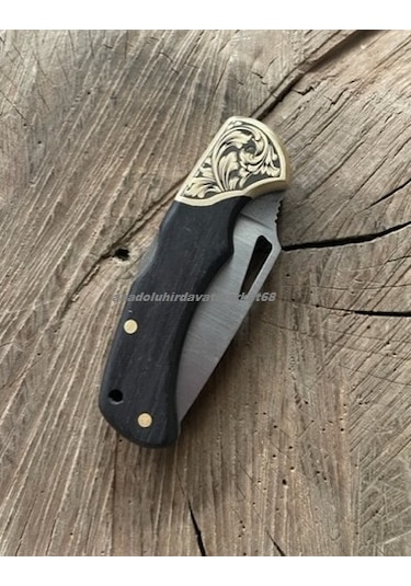 Dmr 4116n Çakı Özel Çelik Çakı Cep Çakısı Kamp Çakısı Klipsli Carbon 15cm Siyah