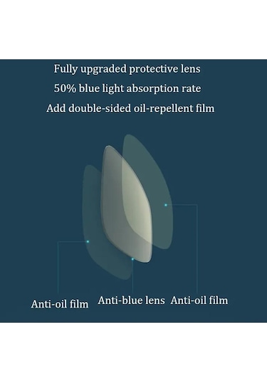Mavi Xiaomi Mijia Anti-mavi Gözlük 50% Engelleme Oranı Uv Yorgunluğa Dayanıklı Göz Koruyucu Xiaomi Mi Ev Anti Mavi Işın Koruyucu Gözlük Gözlük