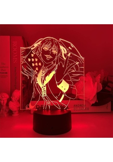 Wealthglow Renk Değiştiren 3d Dekoratif Şekilli Led Lamba - 12 Cm 2kj41p Siyah