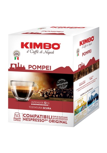 Pompei Nespresso Uyumlu Kapsül Kahve 50 Li Kutuda