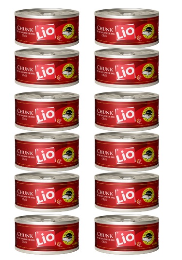 Lio Ayçiçek Yağı Acılı Ton Balığı 160 Gr X12 Adet