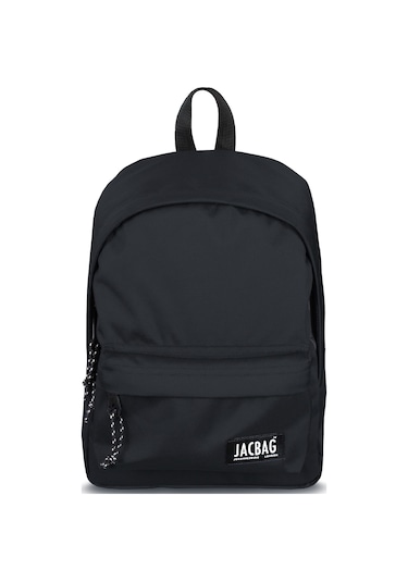 Jacbag Classic Junior -Tek Bölmeli Okul Çantası Junior Jac-Siyah Çok Renkli