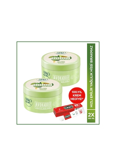Arko Nem Besleyici Bakım Kremi Avokado 2 x 250 ML
