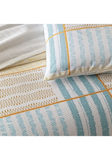 Taç Baskılı Willow Çift Kişilik Pike Takımı Sarı 000000001000049782 Sarı