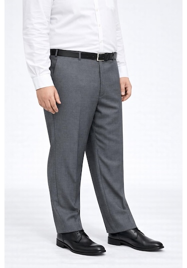 Classics Men Caserta Büyük Beden Erkek Kumaş Pantolon - 7561 Haki