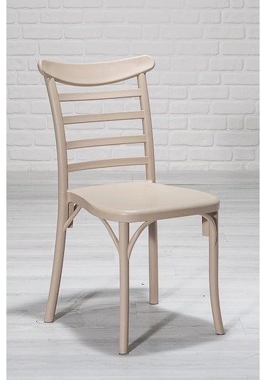 Efes Mutfak Sandalye 4 Adet Cappucino