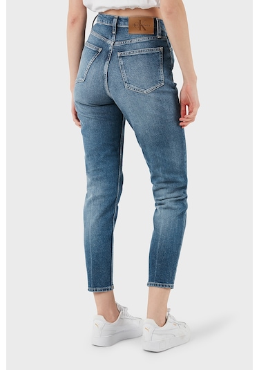 Calvin Klein Bayan Kot Pantolon J20j224513 1a4 Mavi Mavi